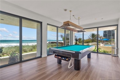 Take in the best of Hutchinson Island from this 2BD, 2 BA condo on Island Dunes Country Club in Florida - for sale on GolfHomes.com, golf home, golf lot