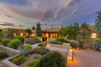Rarely does a home achieve such a perfect balance of style on The Club At Las Campanas  in New Mexico - for sale on GolfHomes.com, golf home, golf lot