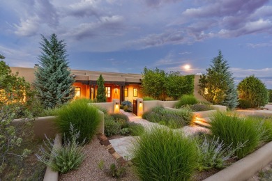 Rarely does a home achieve such a perfect balance of style on The Club At Las Campanas  in New Mexico - for sale on GolfHomes.com, golf home, golf lot