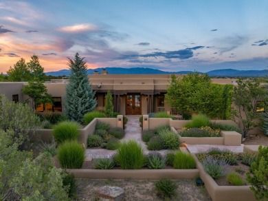 Rarely does a home achieve such a perfect balance of style on The Club At Las Campanas  in New Mexico - for sale on GolfHomes.com, golf home, golf lot
