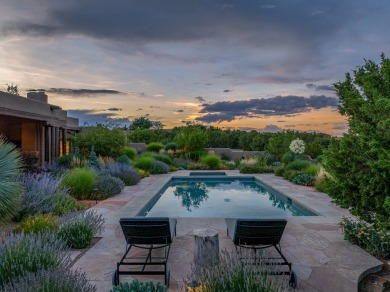 Rarely does a home achieve such a perfect balance of style on The Club At Las Campanas  in New Mexico - for sale on GolfHomes.com, golf home, golf lot