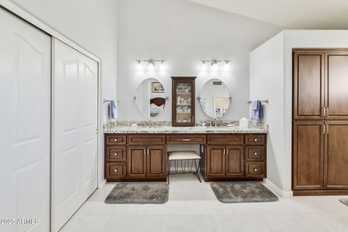 Sweet location for this 2BR, 2.5BA plus den Borgata model on a on Ironwood Golf Club in Arizona - for sale on GolfHomes.com, golf home, golf lot