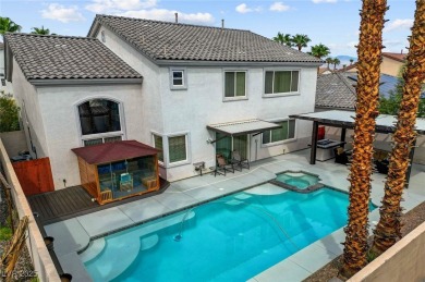 Entertainer's Dream with Pool, Spa & Sauna in Guard-Gated Rhodes on Rhodes Ranch Golf Club in Nevada - for sale on GolfHomes.com, golf home, golf lot
