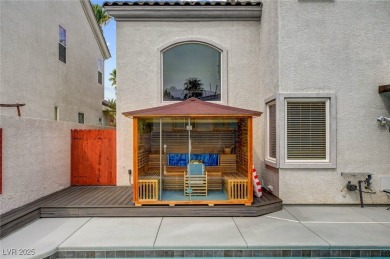 Entertainer's Dream with Pool, Spa & Sauna in Guard-Gated Rhodes on Rhodes Ranch Golf Club in Nevada - for sale on GolfHomes.com, golf home, golf lot