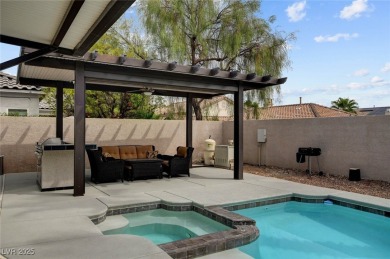 Entertainer's Dream with Pool, Spa & Sauna in Guard-Gated Rhodes on Rhodes Ranch Golf Club in Nevada - for sale on GolfHomes.com, golf home, golf lot
