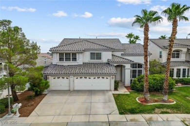 Entertainer's Dream with Pool, Spa & Sauna in Guard-Gated Rhodes on Rhodes Ranch Golf Club in Nevada - for sale on GolfHomes.com, golf home, golf lot