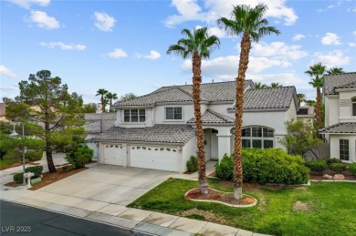 Entertainer's Dream with Pool, Spa & Sauna in Guard-Gated Rhodes on Rhodes Ranch Golf Club in Nevada - for sale on GolfHomes.com, golf home, golf lot