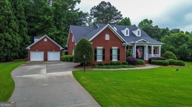 Welcome to this stunning all-brick ranch nestled in a desirable on Monroe Golf and Country Club in Georgia - for sale on GolfHomes.com, golf home, golf lot