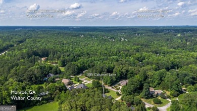 Welcome to this stunning all-brick ranch nestled in a desirable on Monroe Golf and Country Club in Georgia - for sale on GolfHomes.com, golf home, golf lot