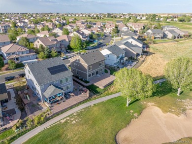 Welcome to this stunning two-story home that backs to Green on Green Valley Ranch Golf Club in Colorado - for sale on GolfHomes.com, golf home, golf lot