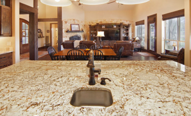 Perfect Blend of Rustic Charm & Modern Elegance on Links At Lands End in Texas - for sale on GolfHomes.com, golf home, golf lot