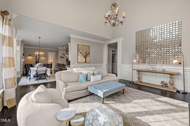 Elevated golf course living in The Preserve at Jordan Lake in on The Preserve At Jordan Lake Golf Club in North Carolina - for sale on GolfHomes.com, golf home, golf lot