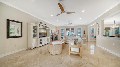 Nestled at one of the highest elevations on Anna Maria Island on Key Royale Club in Florida - for sale on GolfHomes.com, golf home, golf lot