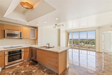 Just one block from the Las Vegas Strip, this residence blends on Las Vegas Country Club in Nevada - for sale on GolfHomes.com, golf home, golf lot