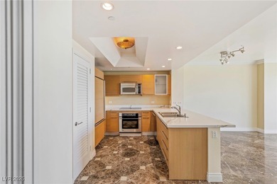 Just one block from the Las Vegas Strip, this residence blends on Las Vegas Country Club in Nevada - for sale on GolfHomes.com, golf home, golf lot