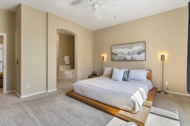 Elegant lock-and-leave on a premier corner lot in Cachet at on Talon at Grayhawk Golf Course in Arizona - for sale on GolfHomes.com, golf home, golf lot