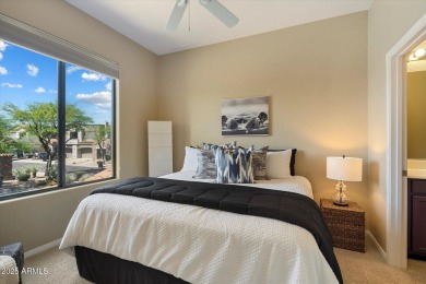 Elegant lock-and-leave on a premier corner lot in Cachet at on Talon at Grayhawk Golf Course in Arizona - for sale on GolfHomes.com, golf home, golf lot