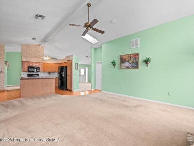 Spacious 3/2/2 well-maintained pool home with split floor plan on Seven Hills Golfers Club in Florida - for sale on GolfHomes.com, golf home, golf lot