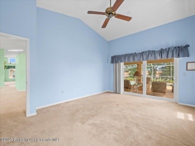 Spacious 3/2/2 well-maintained pool home with split floor plan on Seven Hills Golfers Club in Florida - for sale on GolfHomes.com, golf home, golf lot