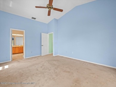 Spacious 3/2/2 well-maintained pool home with split floor plan on Seven Hills Golfers Club in Florida - for sale on GolfHomes.com, golf home, golf lot