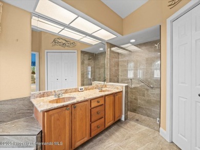 Spacious 3/2/2 well-maintained pool home with split floor plan on Seven Hills Golfers Club in Florida - for sale on GolfHomes.com, golf home, golf lot