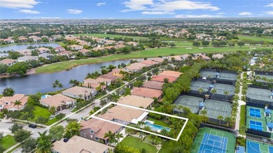 Gorgeous single story 3 bedroom 2 bath home w/custom pool/spa on Parkland Golf Club in Florida - for sale on GolfHomes.com, golf home, golf lot