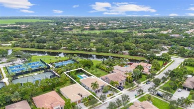 Gorgeous single story 3 bedroom 2 bath home w/custom pool/spa on Parkland Golf Club in Florida - for sale on GolfHomes.com, golf home, golf lot