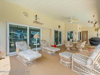 Spacious 3/2/2 well-maintained pool home with split floor plan on Seven Hills Golfers Club in Florida - for sale on GolfHomes.com, golf home, golf lot