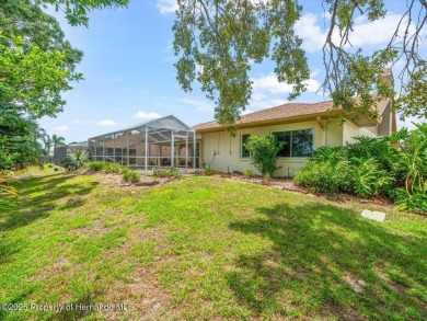 Spacious 3/2/2 well-maintained pool home with split floor plan on Seven Hills Golfers Club in Florida - for sale on GolfHomes.com, golf home, golf lot