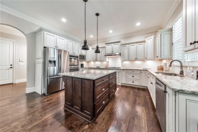 Move in just in time to enjoy the neighborhood's festive on Marietta Country Club in Georgia - for sale on GolfHomes.com, golf home, golf lot