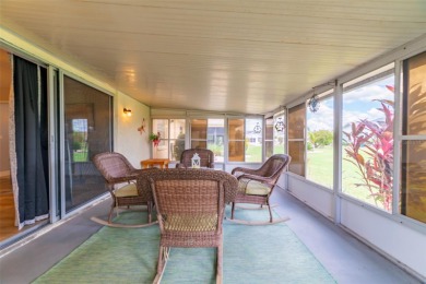 Welcome to this charming and move-in ready home in Sun City on Caloosa Greens Executive Golf Course in Florida - for sale on GolfHomes.com, golf home, golf lot