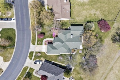 Welcome to one of the few custom built homes in the neighborhood on Andover Municipal Golf Course in Kansas - for sale on GolfHomes.com, golf home, golf lot