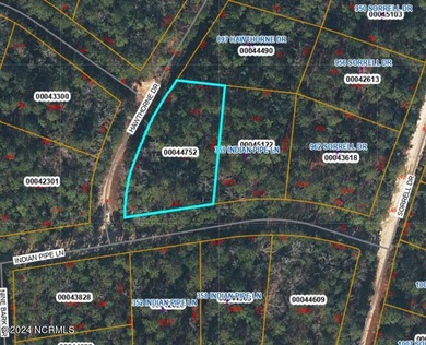 Undeveloped corner lot located in the Woodlake Subdivision. If on Woodlake Country Club in North Carolina - for sale on GolfHomes.com, golf home, golf lot