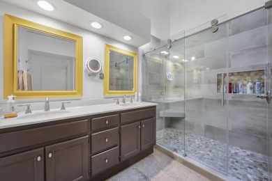 Spacious, expanded Augusta model with clubhouse and big mountain on Palm Desert Resort Country Club in California - for sale on GolfHomes.com, golf home, golf lot