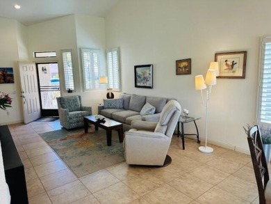 Spacious, expanded Augusta model with clubhouse and big mountain on Palm Desert Resort Country Club in California - for sale on GolfHomes.com, golf home, golf lot