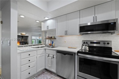 Step into comfort and convenience with this charming 1-bedroom on Palmetto Dunes Golf Course and Resort in South Carolina - for sale on GolfHomes.com, golf home, golf lot