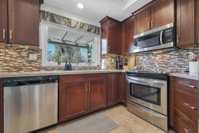 Spacious, expanded Augusta model with clubhouse and big mountain on Palm Desert Resort Country Club in California - for sale on GolfHomes.com, golf home, golf lot