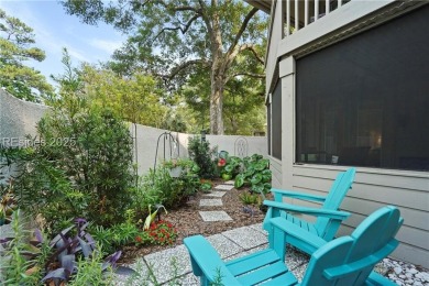 Step into comfort and convenience with this charming 1-bedroom on Palmetto Dunes Golf Course and Resort in South Carolina - for sale on GolfHomes.com, golf home, golf lot