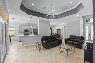 Beautiful 3-bedroom, 3-bath pool home in the highly desired PGA on The Legacy Golf and Tennis Club in Florida - for sale on GolfHomes.com, golf home, golf lot