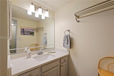 Step into comfort and convenience with this charming 1-bedroom on Palmetto Dunes Golf Course and Resort in South Carolina - for sale on GolfHomes.com, golf home, golf lot