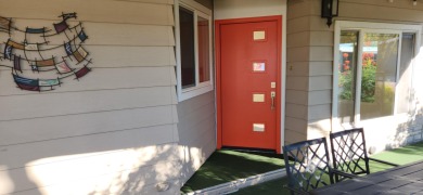 This newly renovated two-bedroom, two-bath residence exhibits on Palm Desert Greens Country Club in California - for sale on GolfHomes.com, golf home, golf lot