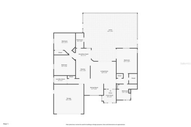 What a great price for this three bedroom/2 bath/2 car garage on Rotonda Golf and Country Club The Palms Course in Florida - for sale on GolfHomes.com, golf home, golf lot