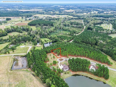 This 0.48-acre lot sits at the end of a cul-de-sac in The on River Landing Golf Course in North Carolina - for sale on GolfHomes.com, golf home, golf lot