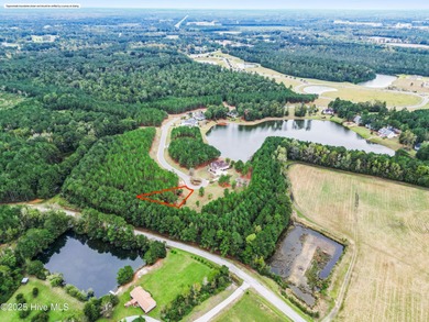 This 0.48-acre lot sits at the end of a cul-de-sac in The on River Landing Golf Course in North Carolina - for sale on GolfHomes.com, golf home, golf lot
