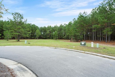 This 0.48-acre lot sits at the end of a cul-de-sac in The on River Landing Golf Course in North Carolina - for sale on GolfHomes.com, golf home, golf lot