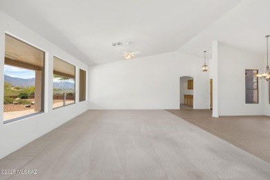 Ponderosa with Golf Course & Mountain Views. Spacious Great Room on Saddlebrooke Golf Course in Arizona - for sale on GolfHomes.com, golf home, golf lot