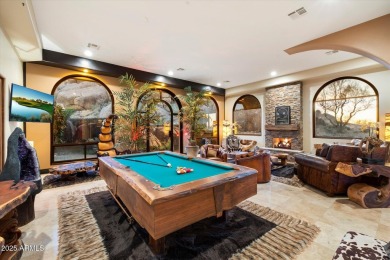 Tucked in a private cul-de-sac on 2.6 acres, this custom on The Estancia Club in Arizona - for sale on GolfHomes.com, golf home, golf lot