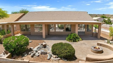 Ponderosa with Golf Course & Mountain Views. Spacious Great Room on Saddlebrooke Golf Course in Arizona - for sale on GolfHomes.com, golf home, golf lot