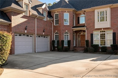 Fabulous three story home with a golf course and water (pond) on Anderson Creek Golf Club in North Carolina - for sale on GolfHomes.com, golf home, golf lot