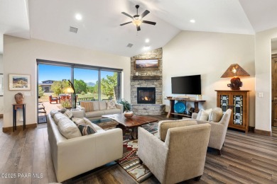 Welcome to refined high desert living in this exceptional custom on Talking Rock Golf Club in Arizona - for sale on GolfHomes.com, golf home, golf lot